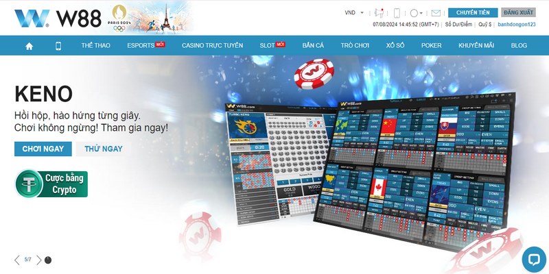 W88 Xổ số: Trang chơi xổ số trực tuyến trả thưởng hấp dẫn 2 W88 Xổ số hiện là một trong những lĩnh vực cá cược chính của siêu nhà cái